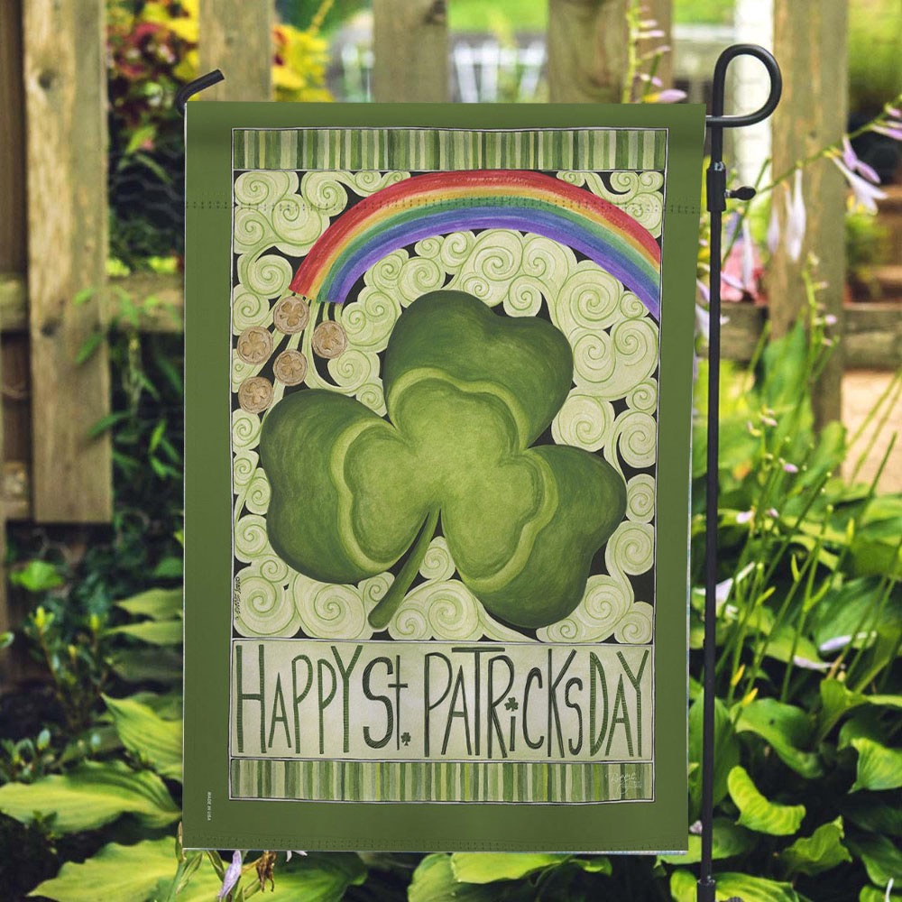 St Patrick Day Flag Happy St. Patrick s Day Rainbow House Flag St Patrick s Flag St Patrick s Day Garden Flag mor8mf.jpg St Patrick Day Flag Happy St. Patrick s Day Rainbow House Flag St Patrick s Flag St Patrick s Day Garden Flag mor8mf.jpg