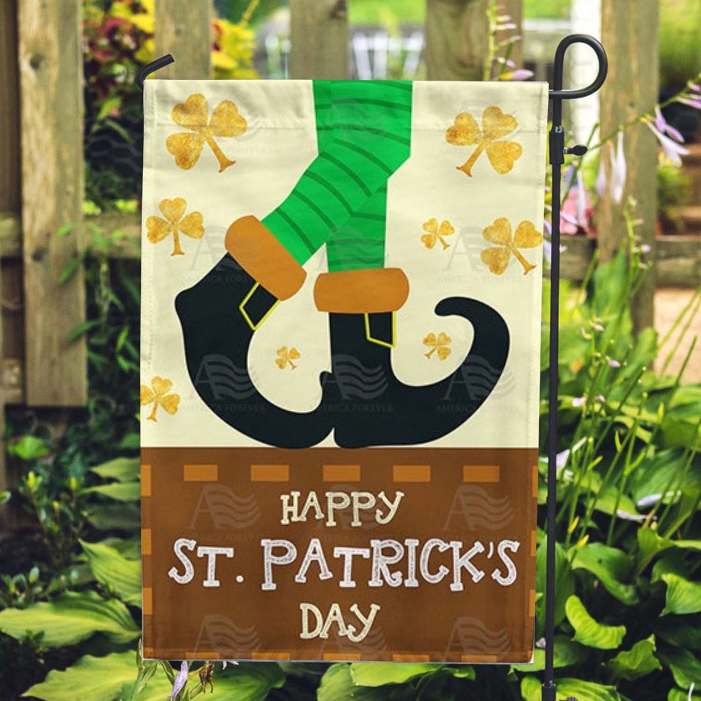 St Patrick Day Flag Leprechaun Buckled Shoes Double Sided Flag St Patrick s Flag St Patrick s Day Garden Flag ylbx2e.jpg St Patrick Day Flag Leprechaun Buckled Shoes Double Sided Flag St Patrick s Flag St Patrick s Day Garden Flag ylbx2e.jpg