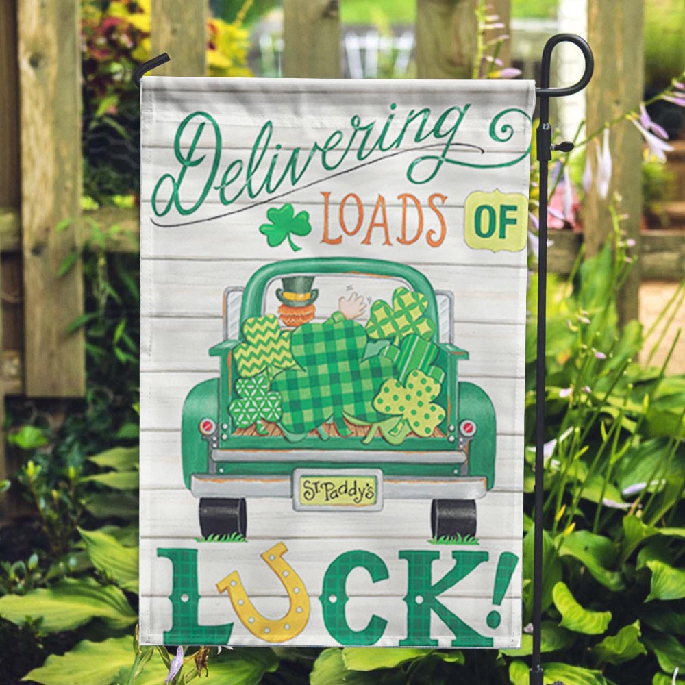 St Patrick Day Flag Loads of Luck Flag St Patrick s Flag St Patrick s Day Garden Flag tgfwcf.jpg
