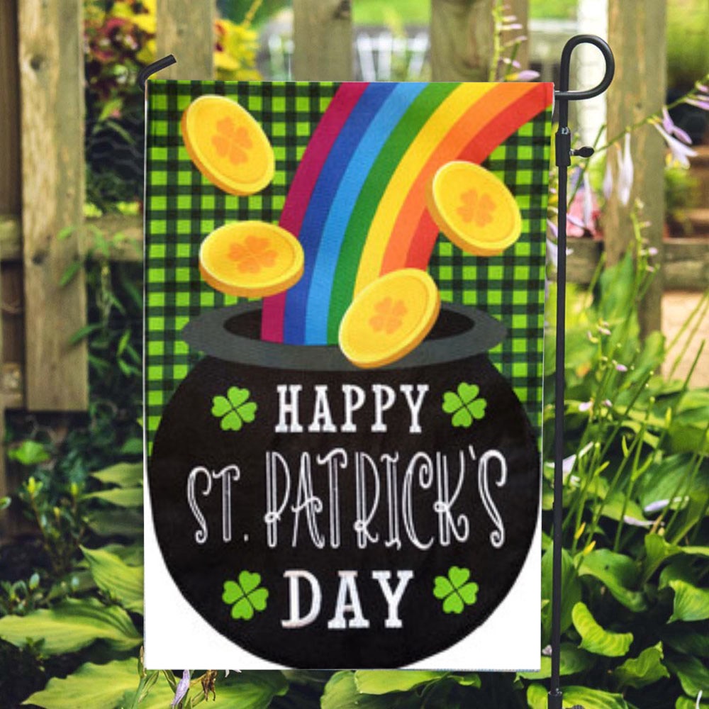 St Patrick Day Flag Lucky Pot St. Patrick s Day Burlap House Flag St Patrick s Flag St Patrick s Day Garden Flag t6qmeg.jpg St Patrick Day Flag Lucky Pot St. Patrick s Day Burlap House Flag St Patrick s Flag St Patrick s Day Garden Flag t6qmeg.jpg