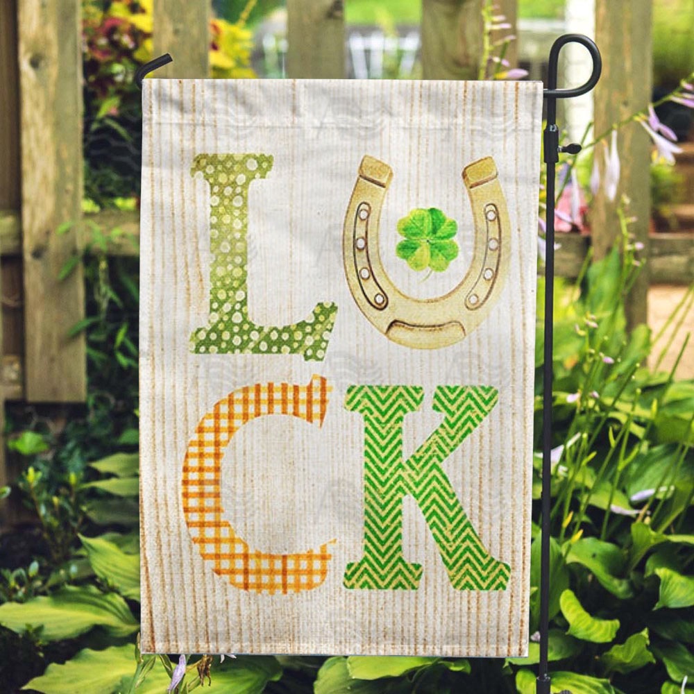 St Patrick Day Flag Lucky St. Patrick s Day Horseshoe Double Sided Flag St Patrick s Flag St Patrick s Day Garden Flag mudmym.jpg St Patrick Day Flag Lucky St. Patrick s Day Horseshoe Double Sided Flag St Patrick s Flag St Patrick s Day Garden Flag mudmym.jpg