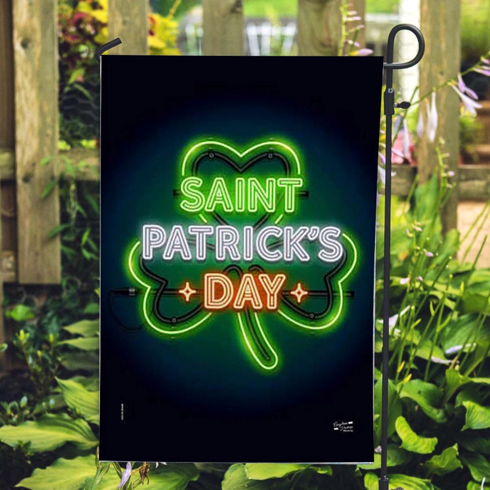 St Patrick Day Flag Saint Pat Neon House Flag St Patrick s Flag St Patrick s Day Garden Flag qg5iez.jpg St Patrick Day Flag Saint Pat Neon House Flag St Patrick s Flag St Patrick s Day Garden Flag qg5iez.jpg