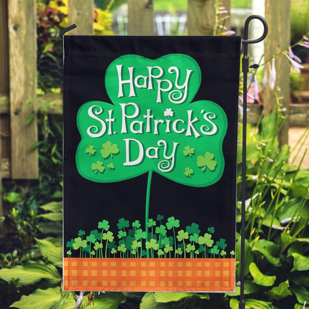 St Patrick Day Flag Saint Pat s Clover Patch Flag St Patrick s Flag St Patrick s Day Garden Flag umiwpf.jpg St Patrick Day Flag Saint Pat s Clover Patch Flag St Patrick s Flag St Patrick s Day Garden Flag umiwpf.jpg