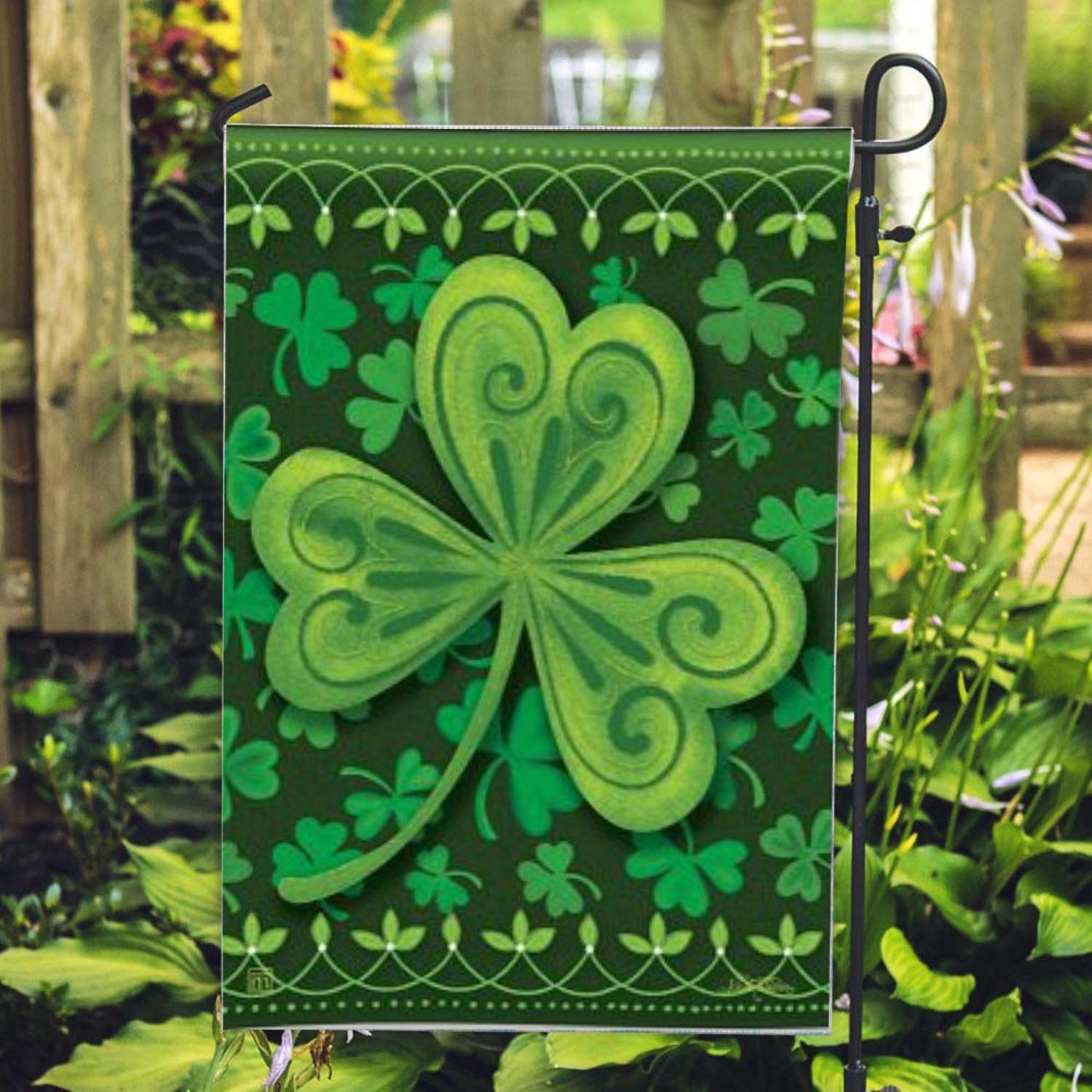 St Patrick Day Flag Shamrock Time Garden Flag St Patrick s Flag St Patrick s Day Garden Flag v32zjp.jpg St Patrick Day Flag Shamrock Time Garden Flag St Patrick s Flag St Patrick s Day Garden Flag v32zjp.jpg