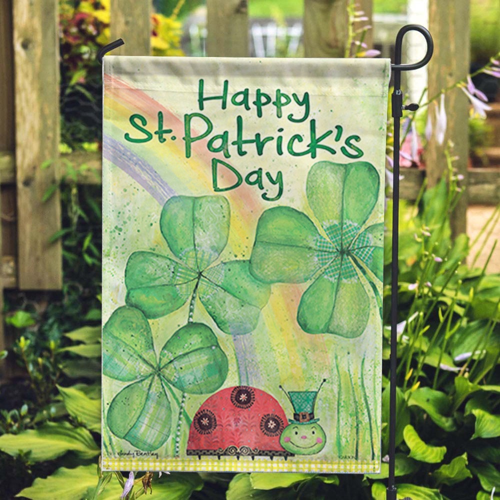 St Patrick Day Flag St. Pat s Ladybug Flag St Patrick s Flag St Patrick s Day Garden Flag zqumzg.jpg St Patrick Day Flag St. Pat s Ladybug Flag St Patrick s Flag St Patrick s Day Garden Flag zqumzg.jpg