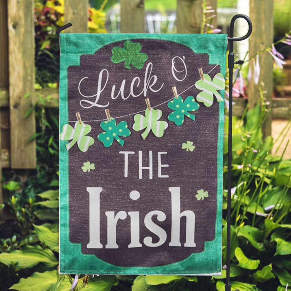 St Patrick Day Flag St. Patrick s Day Chalkboard Linen Double Sided Flag St Patrick s Flag St Patrick s Day Garden Flag rduz3v.jpg St Patrick Day Flag St. Patrick s Day Chalkboard Linen Double Sided Flag St Patrick s Flag St Patrick s Day Garden Flag rduz3v.jpg