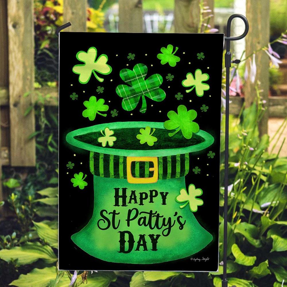 St Patrick Day Flag St Patty Top Hatty Flag St Patrick s Flag St Patrick s Day Garden Flag hguhca.jpg St Patrick Day Flag St Patty Top Hatty Flag St Patrick s Flag St Patrick s Day Garden Flag hguhca.jpg