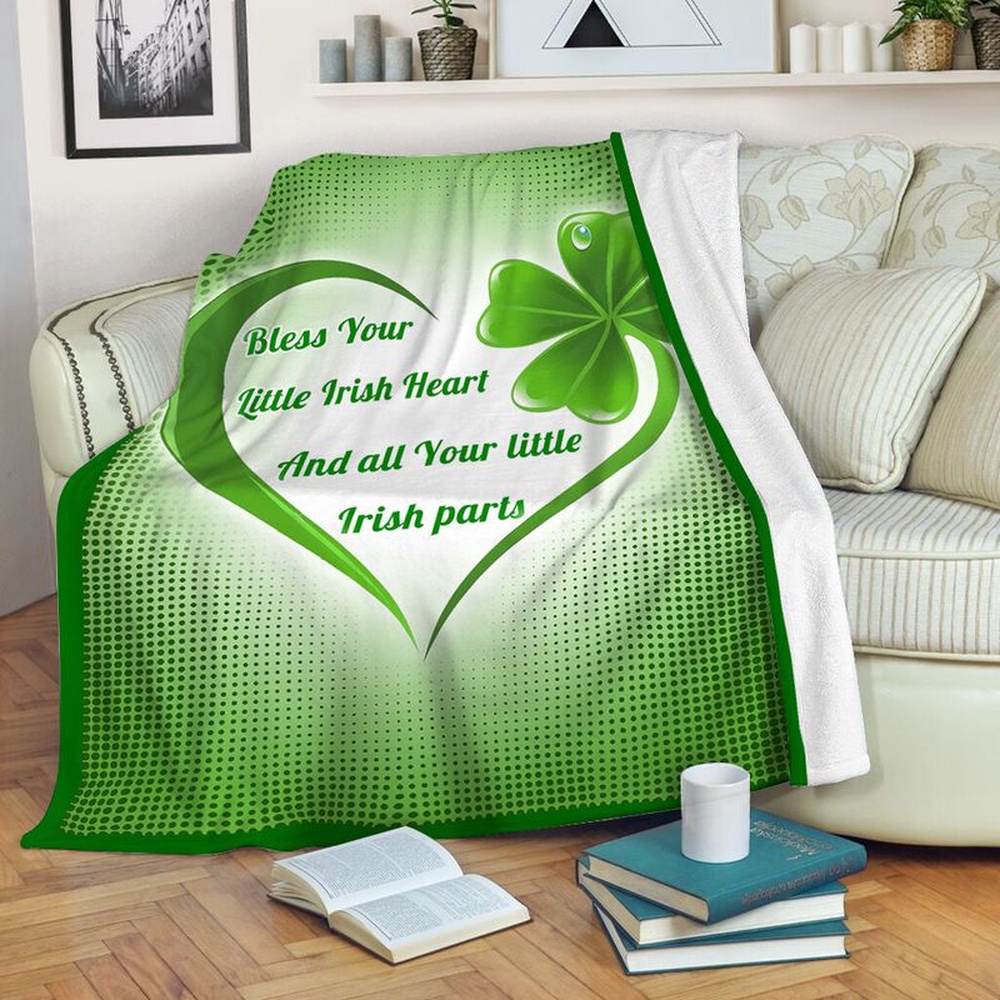 St Patrick s Blanket Bless Your Little Irish Heat Fleece Throw Blanket Irish Family Gifts Fleece Blanket 1 izdaij.jpg St Patrick s Blanket Bless Your Little Irish Heat Fleece Throw Blanket Irish Family Gifts Fleece Blanket 1 izdaij.jpg