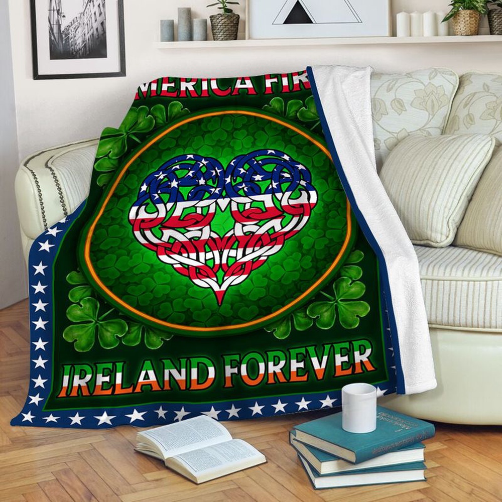 St Patrick s Blanket Irish America First Ireland Forever Shamrock Fleece Throw Blanket Patrick s Day Gifts Fleece Blanket 1 xvfuup.jpg St Patrick s Blanket Irish America First Ireland Forever Shamrock Fleece Throw Blanket Patrick s Day Gifts Fleece Blanket 1 xvfuup.jpg