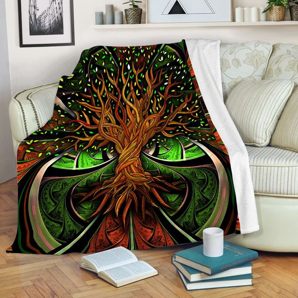 St Patrick s Blanket Irish Blanket Fractal Tree Fleece Throw Blanket Viking Tree Irish Gift Fleece Blanket 1 jvoga8.jpg St Patrick s Blanket Irish Blanket Fractal Tree Fleece Throw Blanket Viking Tree Irish Gift Fleece Blanket 1 jvoga8.jpg