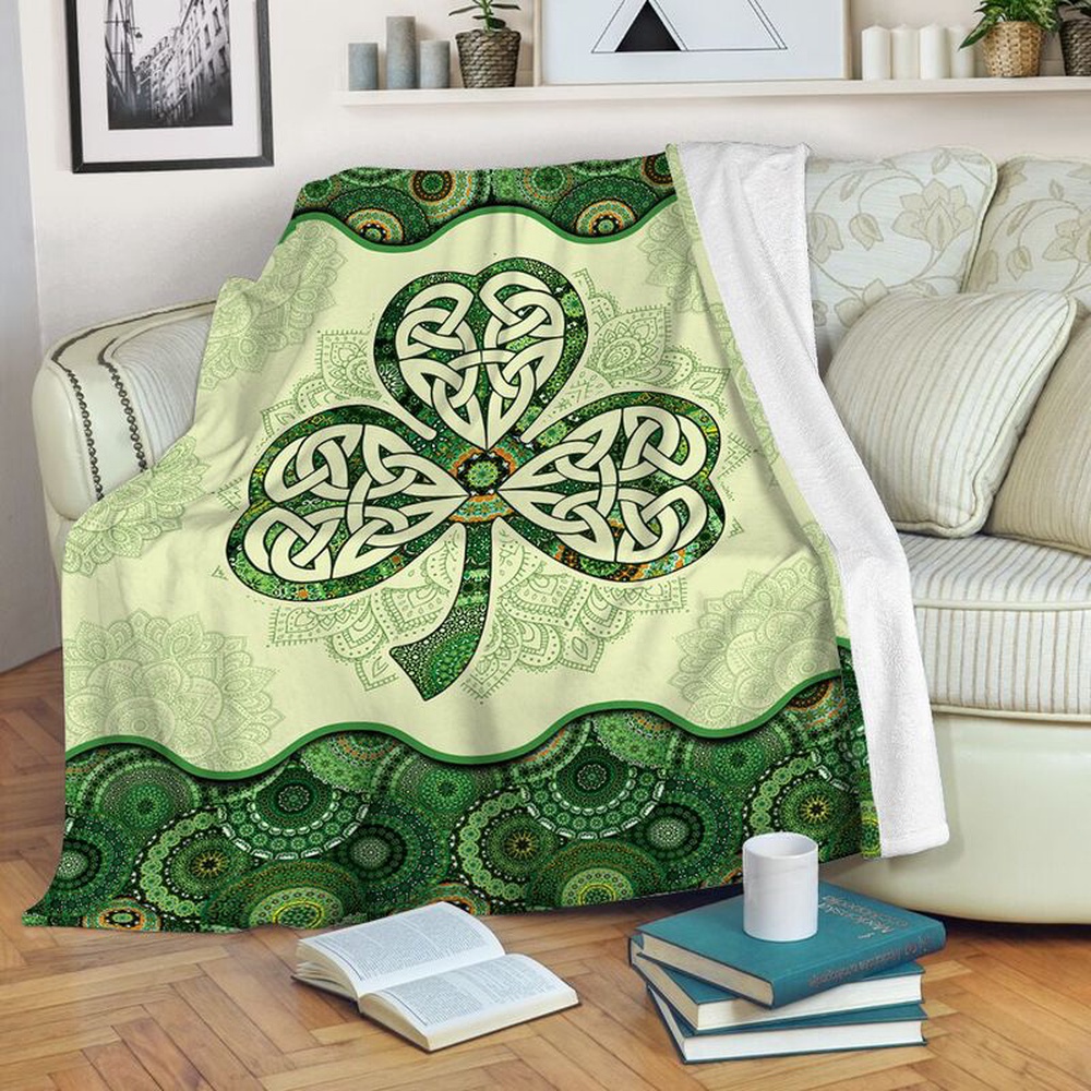 St Patrick s Blanket Irish Shamrock Celtic Vintage Mandala St. Patrick s Day Fleece Throw Blanket Irish Mom Gift Fleece Blanket 1 ja2dsv.jpg St Patrick s Blanket Irish Shamrock Celtic Vintage Mandala St. Patrick s Day Fleece Throw Blanket Irish Mom Gift Fleece Blanket 1 ja2dsv.jpg