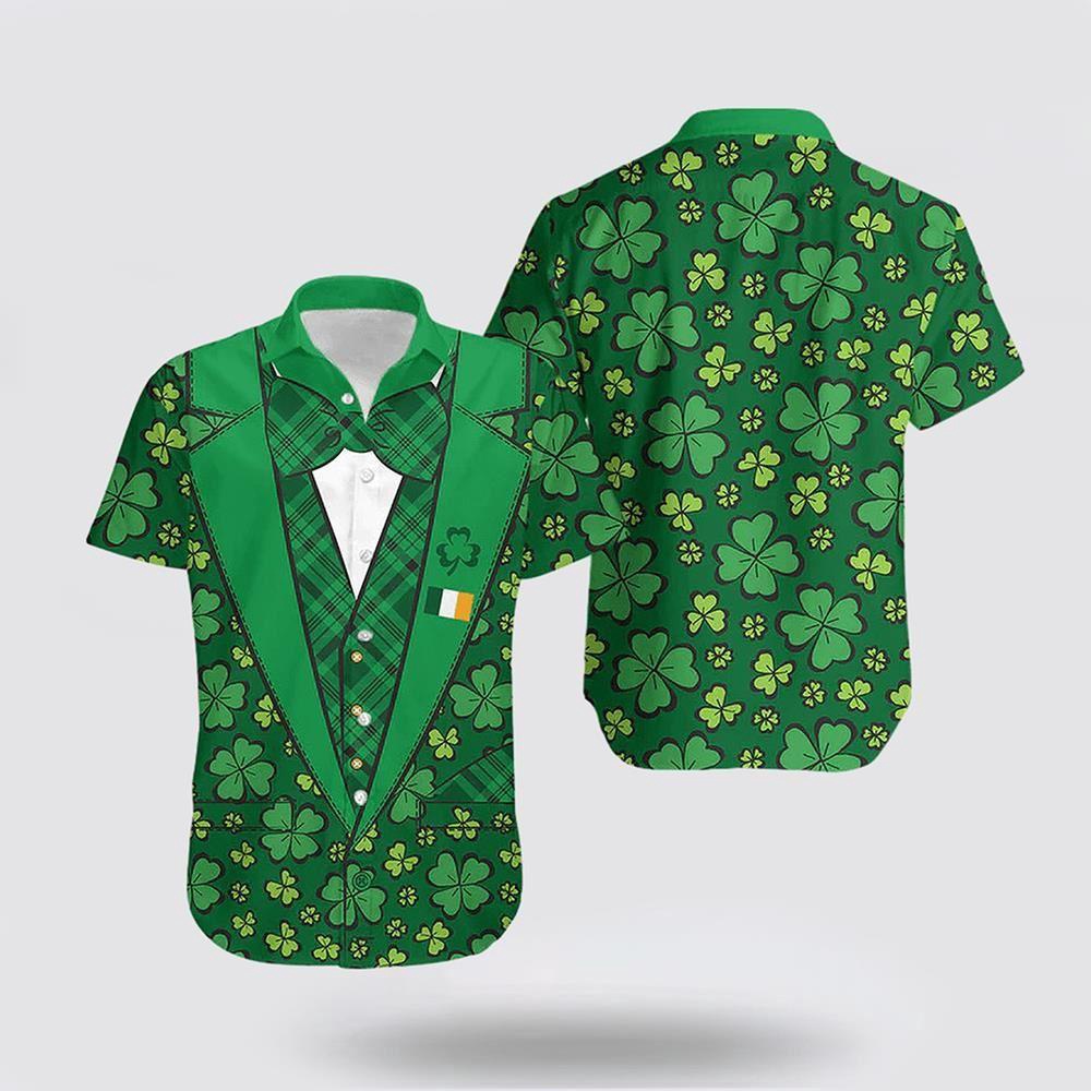 St Patrick s Day Hawaiian Shirt Suit Four Leaves Clover Style St Patricks Day Shirts Shamrock Hawaiian Shirt 1 geiowu.jpg St Patrick s Day Hawaiian Shirt Suit Four Leaves Clover Style St Patricks Day Shirts Shamrock Hawaiian Shirt 1 geiowu.jpg