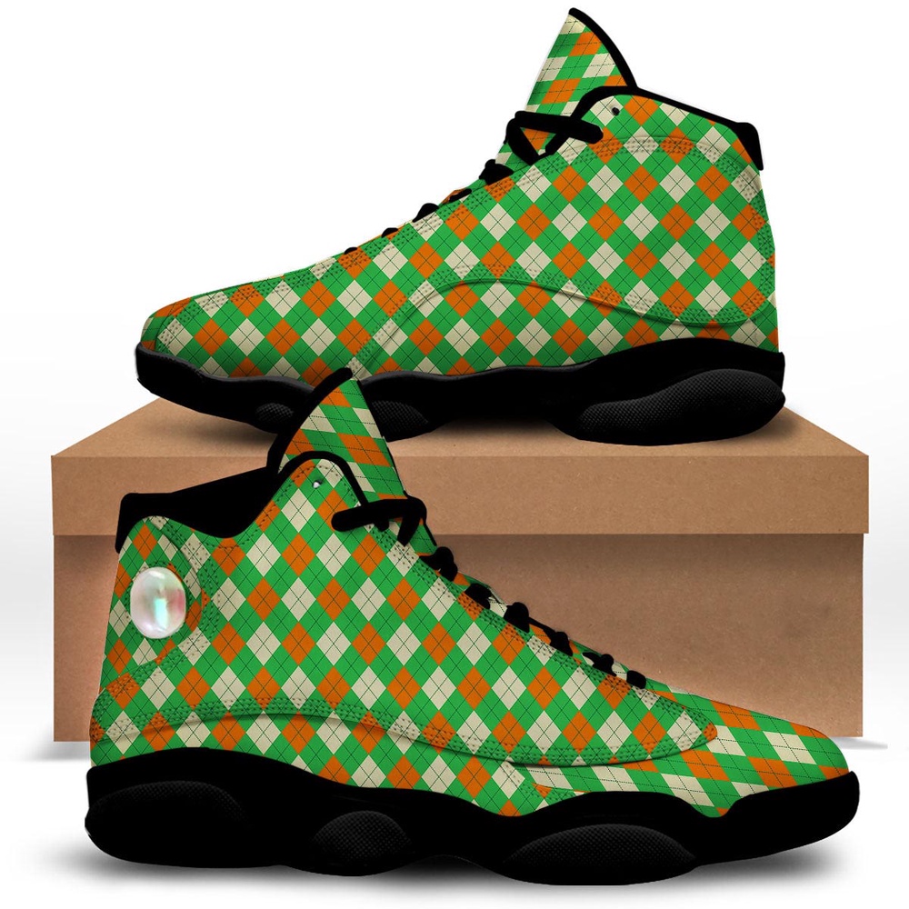 St Patrick s Day Shoes Argyle Saint Patrick s Day Print Pattern Black Basketball Shoes St Patrick s Day Sneakers 1 b5ktrv.jpg St Patrick s Day Shoes Argyle Saint Patrick s Day Print Pattern Black Basketball Shoes St Patrick s Day Sneakers 1 b5ktrv.jpg