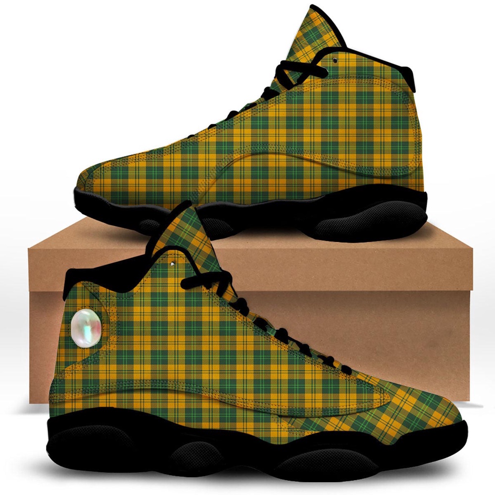 St Patrick s Day Shoes Buffalo Plaid Saint Patrick s Day Print Pattern Black Basketball Shoes St Patrick s Day Sneakers 1 cnvtqn.jpg