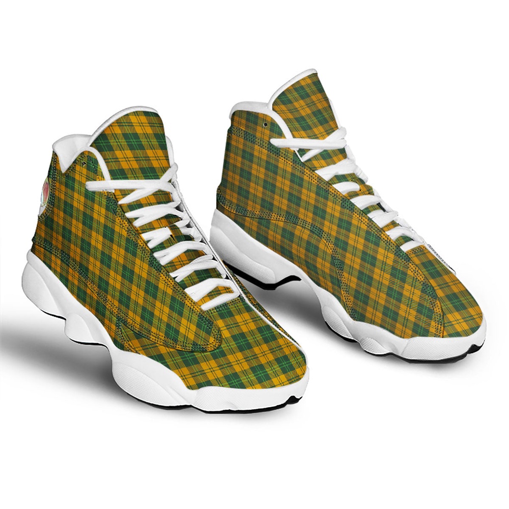St Patrick s Day Shoes Buffalo Plaid Saint Patrick s Day Print Pattern White Basketball Shoes St Patrick s Day Sneakers 2 jvaiy7.jpg