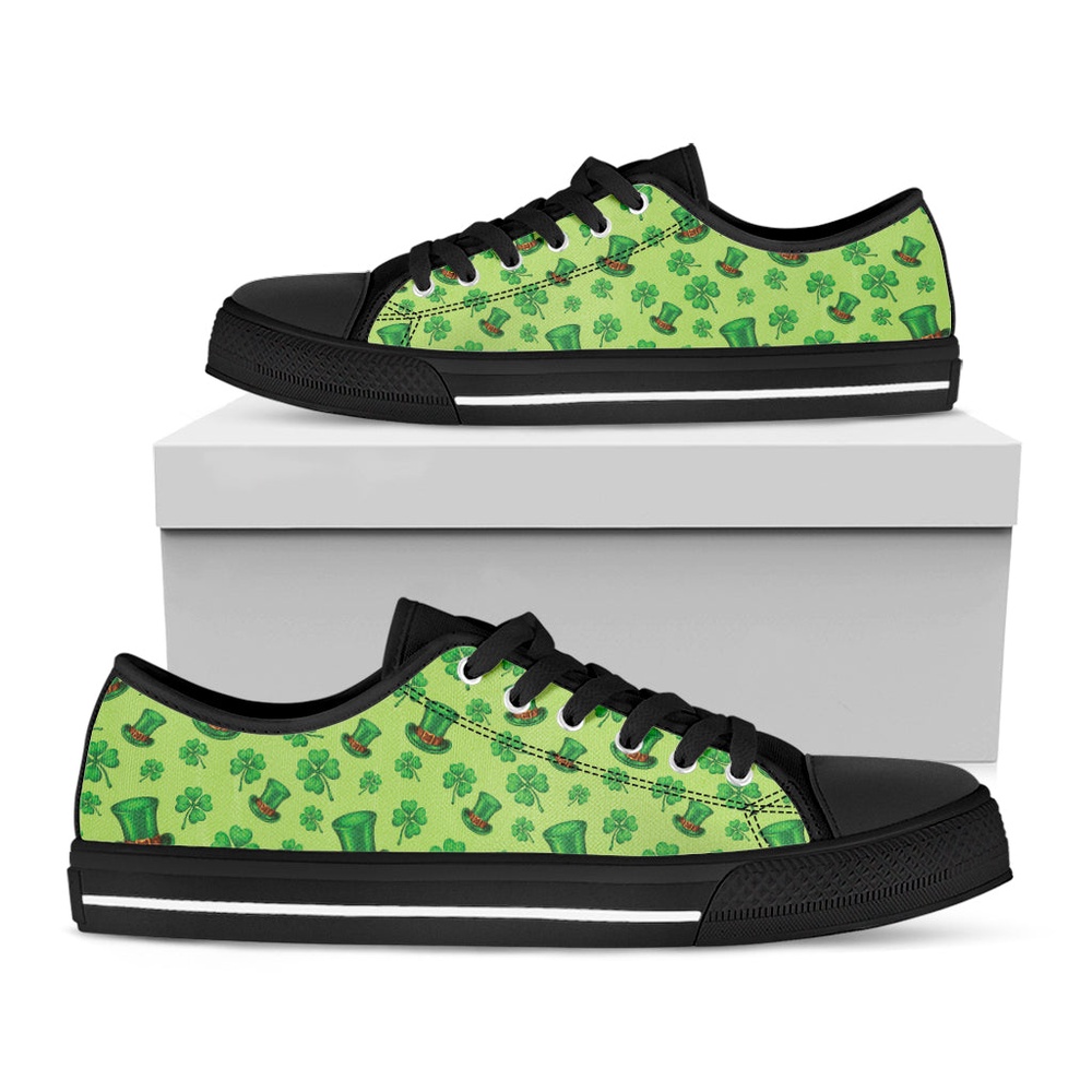 St Patrick s Day Shoes Clover And Hat St. Patrick s Day Print Black Low Top Shoes St Patrick s Day Sneakers 1 vvmerj.jpg St Patrick s Day Shoes Clover And Hat St. Patrick s Day Print Black Low Top Shoes St Patrick s Day Sneakers 1 vvmerj.jpg