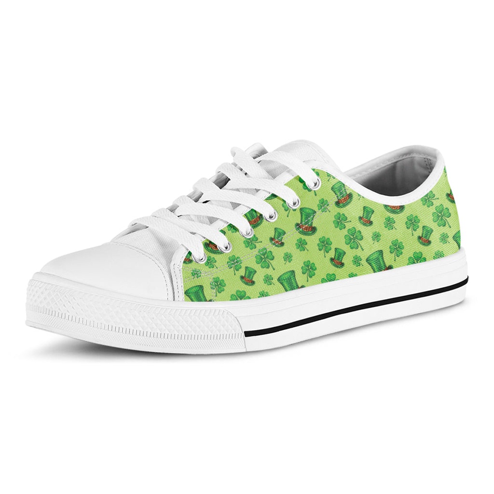 St Patrick s Day Shoes Clover And Hat St. Patrick s Day Print White Low Top Shoes St Patrick s Day Sneakers 2 ojyahr.jpg St Patrick s Day Shoes Clover And Hat St. Patrick s Day Print White Low Top Shoes St Patrick s Day Sneakers 2 ojyahr.jpg