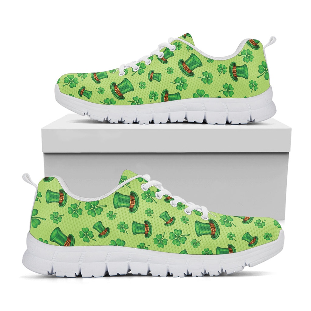 St Patrick s Day Shoes Clover And Hat St. Patrick s Day Print White Running Shoes St Patrick s Day Sneakers 1 i4ghc7.jpg St Patrick s Day Shoes Clover And Hat St. Patrick s Day Print White Running Shoes St Patrick s Day Sneakers 1 i4ghc7.jpg