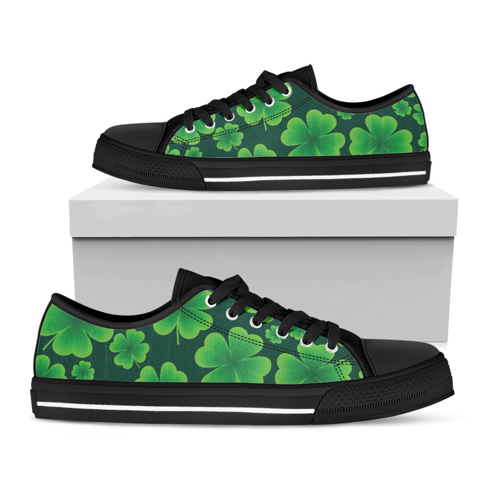 St Patrick s Day Shoes Four Leaf Clover St. Patrick s Day Print Black Low Top Shoes St Patrick s Day Sneakers 1 ijwv1n.jpg St Patrick s Day Shoes Four Leaf Clover St. Patrick s Day Print Black Low Top Shoes St Patrick s Day Sneakers 1 ijwv1n.jpg