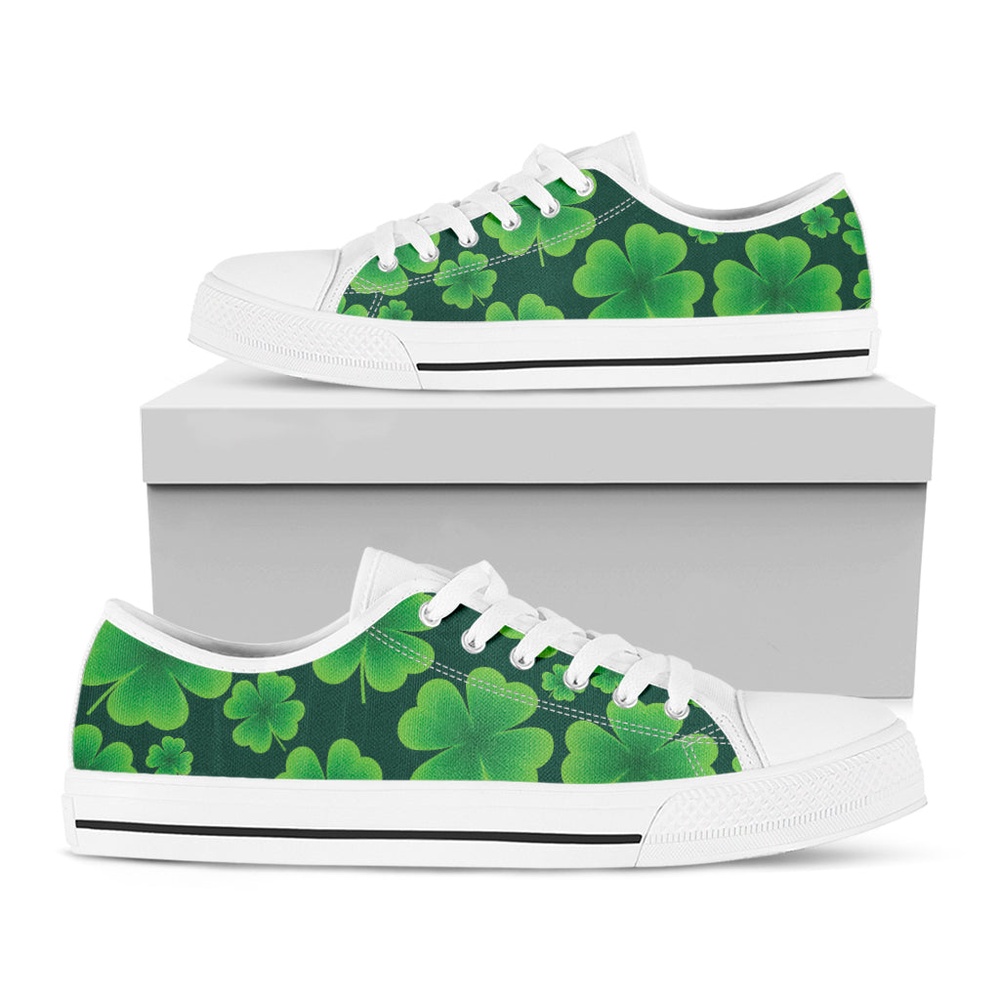 St Patrick s Day Shoes Four Leaf Clover St. Patrick s Day Print White Low Top Shoes St Patrick s Day Sneakers 1 evqyqd.jpg St Patrick s Day Shoes Four Leaf Clover St. Patrick s Day Print White Low Top Shoes St Patrick s Day Sneakers 1 evqyqd.jpg