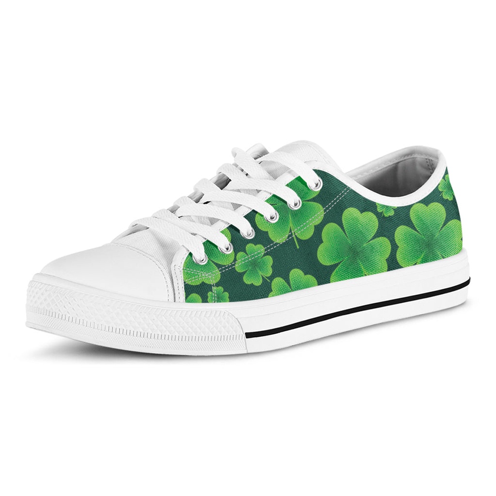 St Patrick s Day Shoes Four Leaf Clover St. Patrick s Day Print White Low Top Shoes St Patrick s Day Sneakers 2 omyjef.jpg St Patrick s Day Shoes Four Leaf Clover St. Patrick s Day Print White Low Top Shoes St Patrick s Day Sneakers 2 omyjef.jpg