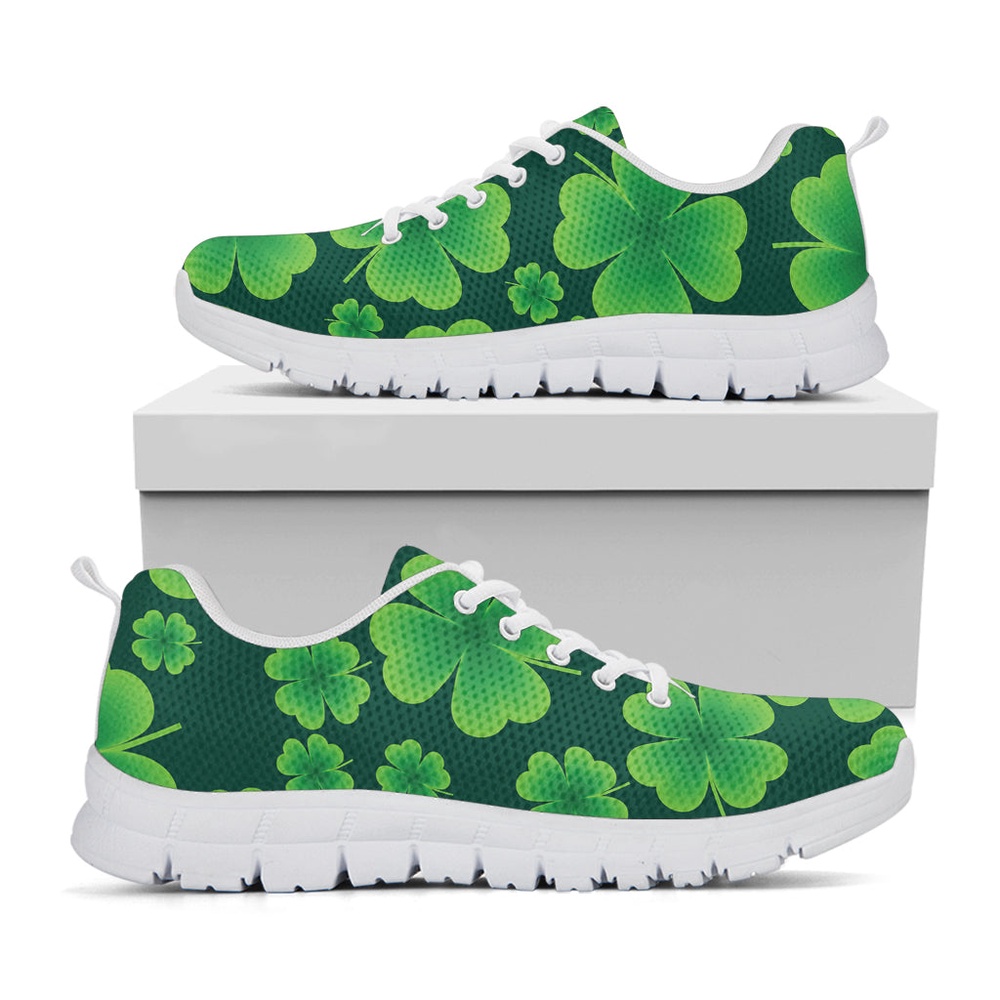 St Patrick s Day Shoes Four Leaf Clover St. Patrick s Day Print White Running Shoes St Patrick s Day Sneakers 1 qjlecp.jpg St Patrick s Day Shoes Four Leaf Clover St. Patrick s Day Print White Running Shoes St Patrick s Day Sneakers 1 qjlecp.jpg