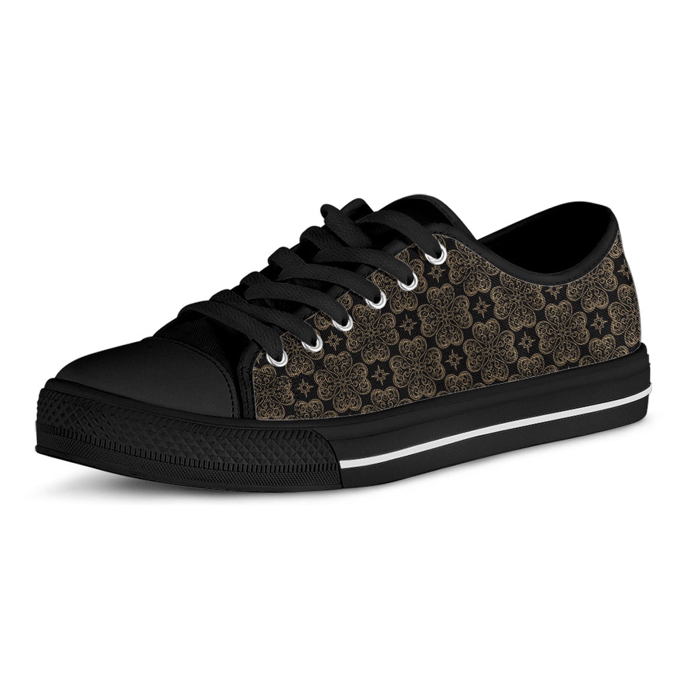 St Patrick s Day Shoes Gold Clover St. Patrick s Day Print Black Low Top Shoes St Patrick s Day Sneakers 2 caado3.jpg St Patrick s Day Shoes Gold Clover St. Patrick s Day Print Black Low Top Shoes St Patrick s Day Sneakers 2 caado3.jpg