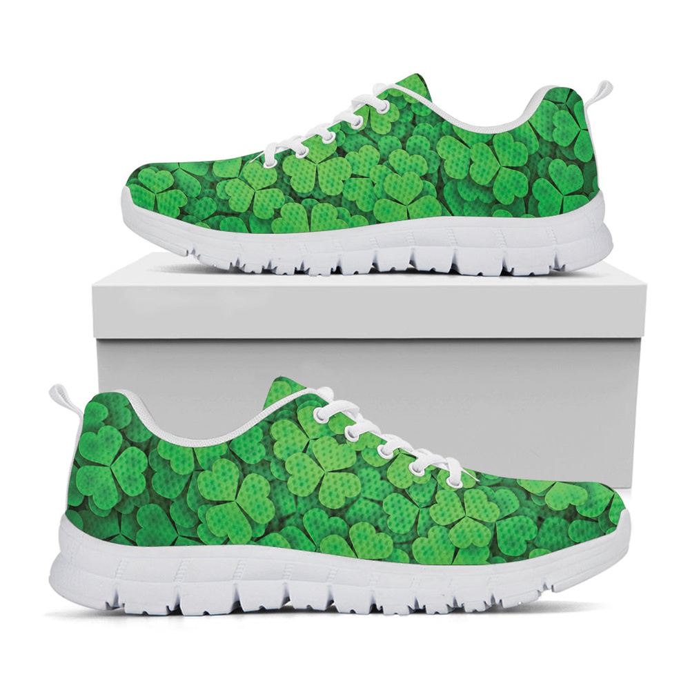 St Patrick s Day Shoes Green Clover St. Patrick s Day Print White Running Shoes St Patrick s Day Sneakers 1 a9c3we.jpg St Patrick s Day Shoes Green Clover St. Patrick s Day Print White Running Shoes St Patrick s Day Sneakers 1 a9c3we.jpg