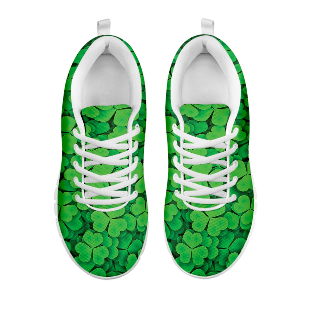 St Patrick s Day Shoes Green Clover St. Patrick s Day Print White Running Shoes St Patrick s Day Sneakers 2 z55eq9.jpg St Patrick s Day Shoes Green Clover St. Patrick s Day Print White Running Shoes St Patrick s Day Sneakers 2 z55eq9.jpg