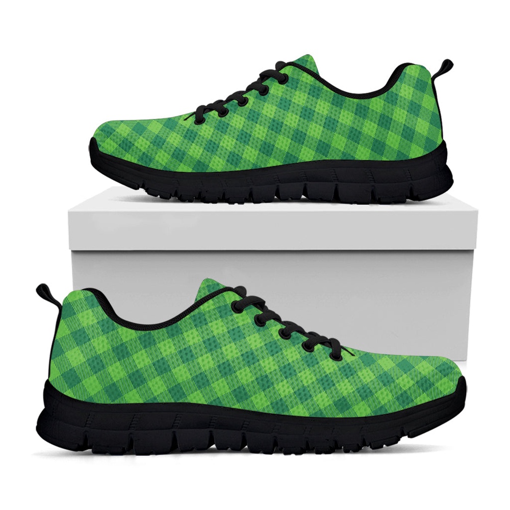 St Patrick s Day Shoes Green St. Patrick s Day Plaid Print Black Running Shoes St Patrick s Day Sneakers 1 vbvnjq.jpg St Patrick s Day Shoes Green St. Patrick s Day Plaid Print Black Running Shoes St Patrick s Day Sneakers 1 vbvnjq.jpg