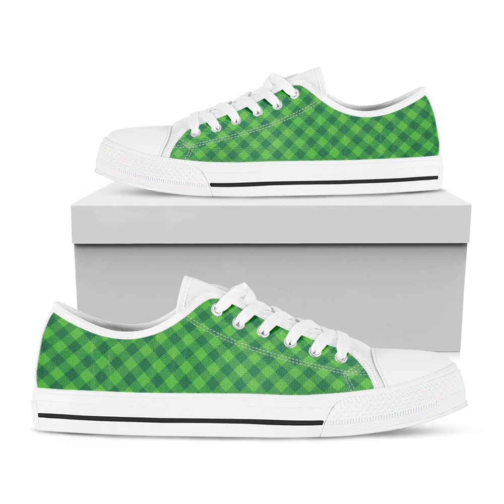 St Patrick s Day Shoes Green St. Patrick s Day Plaid Print White Low Top Shoes St Patrick s Day Sneakers 1 hhqqtn.jpg St Patrick s Day Shoes Green St. Patrick s Day Plaid Print White Low Top Shoes St Patrick s Day Sneakers 1 hhqqtn.jpg