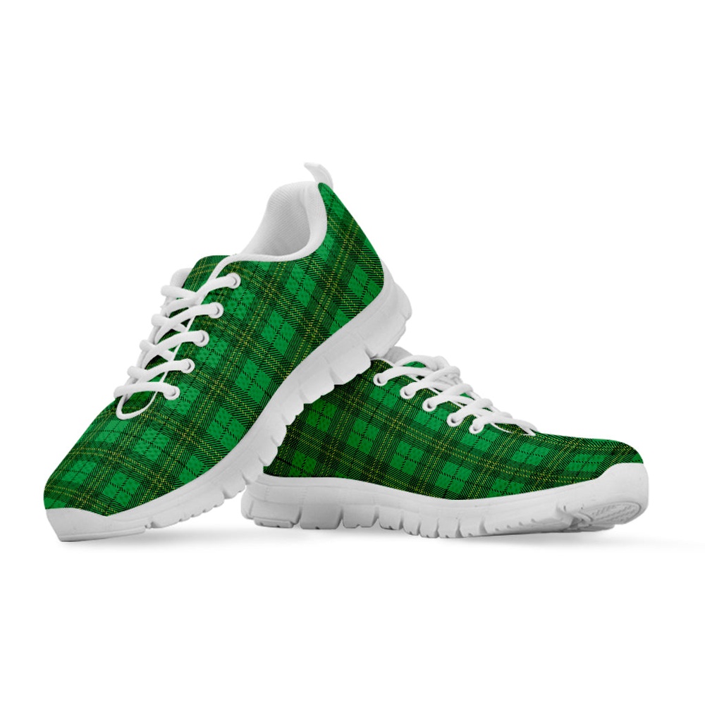 St Patrick s Day Shoes Green Tartan St. Patrick s Day Print White Running Shoes St Patrick s Day Sneakers 3 taejfp.jpg St Patrick s Day Shoes Green Tartan St. Patrick s Day Print White Running Shoes St Patrick s Day Sneakers 3 taejfp.jpg