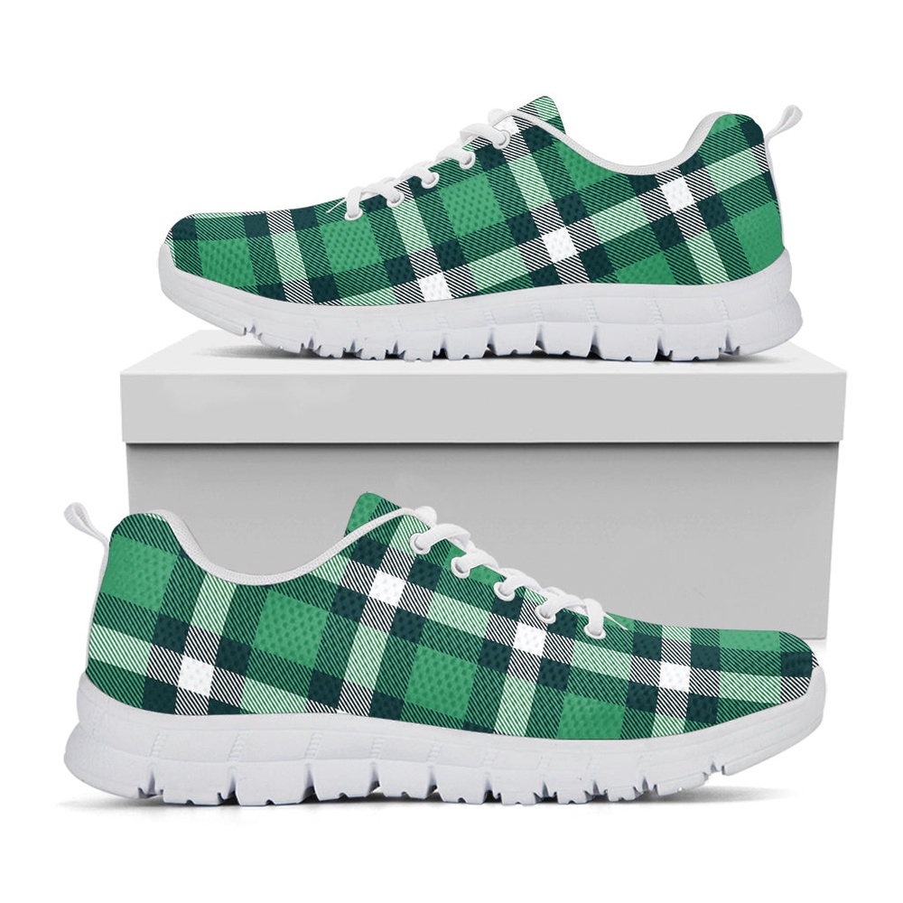 St Patrick s Day Shoes Irish St. Patrick s Day Plaid Print White Running Shoes St Patrick s Day Sneakers 1 owcwvo.jpg St Patrick s Day Shoes Irish St. Patrick s Day Plaid Print White Running Shoes St Patrick s Day Sneakers 1 owcwvo.jpg