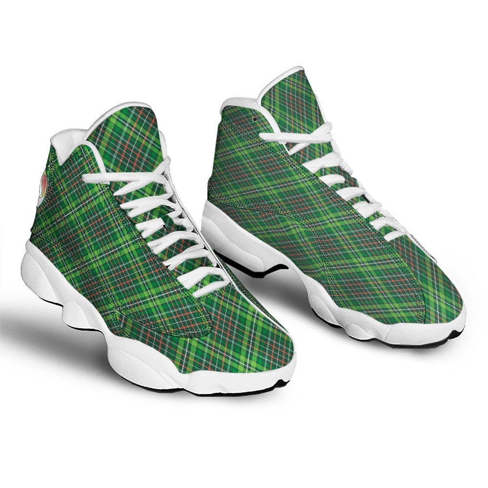 St Patrick s Day Shoes Irish Tartan Saint Patrick s Day Print Pattern White Basketball Shoes St Patrick s Day Sneakers 2 d37jds.jpg St Patrick s Day Shoes Irish Tartan Saint Patrick s Day Print Pattern White Basketball Shoes St Patrick s Day Sneakers 2 d37jds.jpg