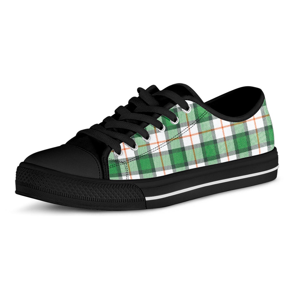 St Patrick s Day Shoes Irish Tartan St. Patrick s Day Print Black Low Top Shoes St Patrick s Day Sneakers 2 jztucz.jpg