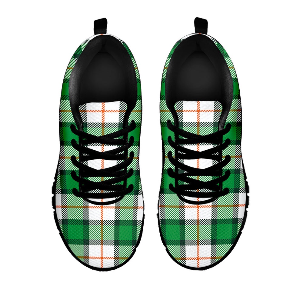 St Patrick s Day Shoes Irish Tartan St. Patrick s Day Print Black Running Shoes St Patrick s Day Sneakers 2 mjzdox.jpg