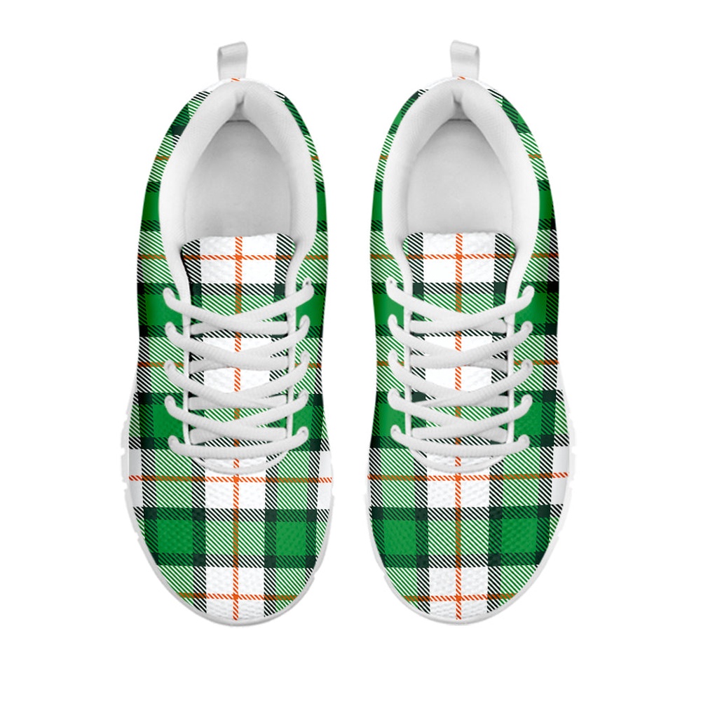 St Patrick s Day Shoes Irish Tartan St. Patrick s Day Print White Running Shoes St Patrick s Day Sneakers 2 okt77m.jpg