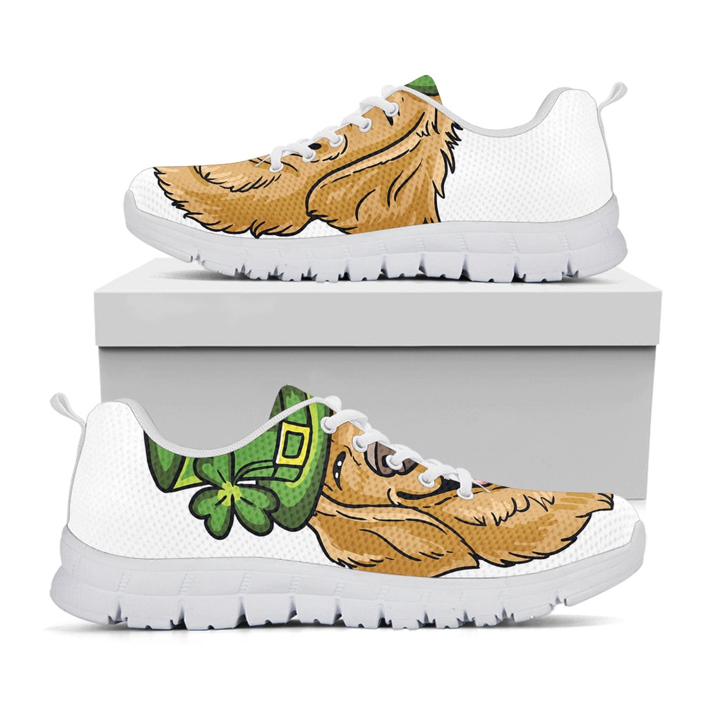 St Patrick s Day Shoes Patrick s Day Golden Retriever Print White Running Shoes St Patrick s Day Sneakers 1 mh5r6o.jpg St Patrick s Day Shoes Patrick s Day Golden Retriever Print White Running Shoes St Patrick s Day Sneakers 1 mh5r6o.jpg