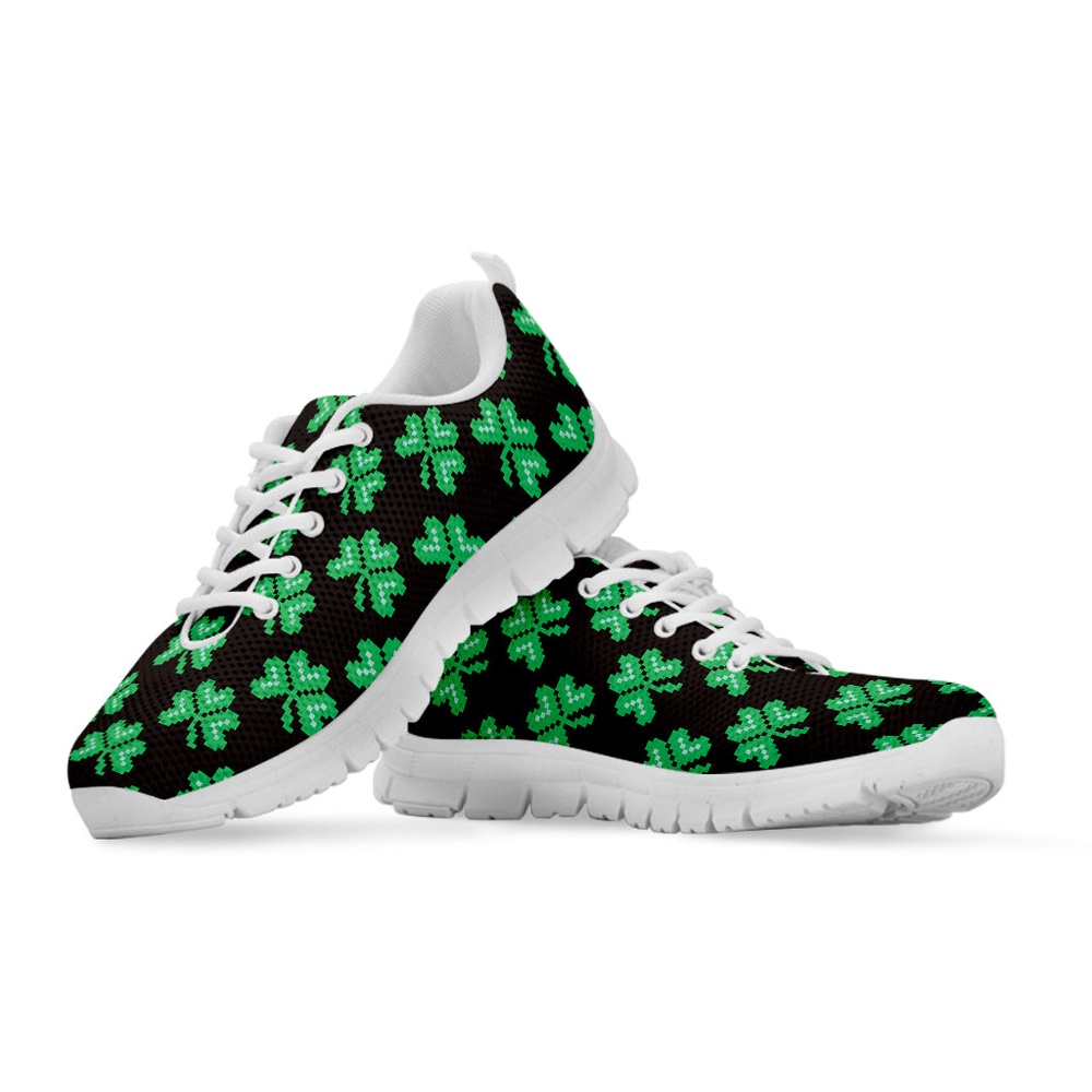 St Patrick s Day Shoes Pixel Clover St. Patrick s Day Print White Running Shoes St Patrick s Day Sneakers 3 ckwjzu.jpg St Patrick s Day Shoes Pixel Clover St. Patrick s Day Print White Running Shoes St Patrick s Day Sneakers 3 ckwjzu.jpg