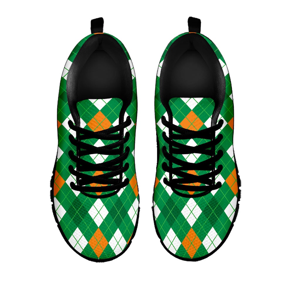 St Patrick s Day Shoes Saint Patrick s Day Argyle Pattern Print Black Running Shoes St Patrick s Day Sneakers 2 dgljgz.jpg St Patrick s Day Shoes Saint Patrick s Day Argyle Pattern Print Black Running Shoes St Patrick s Day Sneakers 2 dgljgz.jpg