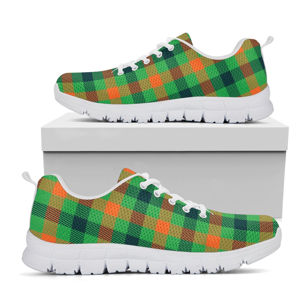 St Patrick s Day Shoes Saint Patrick s Day Buffalo Plaid Print White Running Shoes St Patrick s Day Sneakers 1 bjedhb.jpg St Patrick s Day Shoes Saint Patrick s Day Buffalo Plaid Print White Running Shoes St Patrick s Day Sneakers 1 bjedhb.jpg