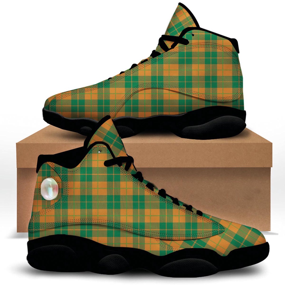 St Patrick s Day Shoes Saint Patrick s Day Irish Tartan Print Black Basketball Shoes St Patrick s Day Sneakers 1 ulmqyx.jpg