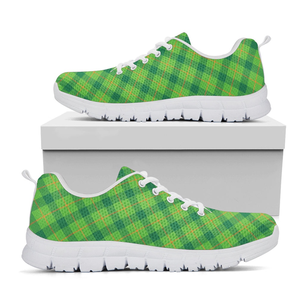 St Patrick s Day Shoes Saint Patrick s Day Scottish Plaid Print White Running Shoes St Patrick s Day Sneakers 1 fjmtrm.jpg St Patrick s Day Shoes Saint Patrick s Day Scottish Plaid Print White Running Shoes St Patrick s Day Sneakers 1 fjmtrm.jpg