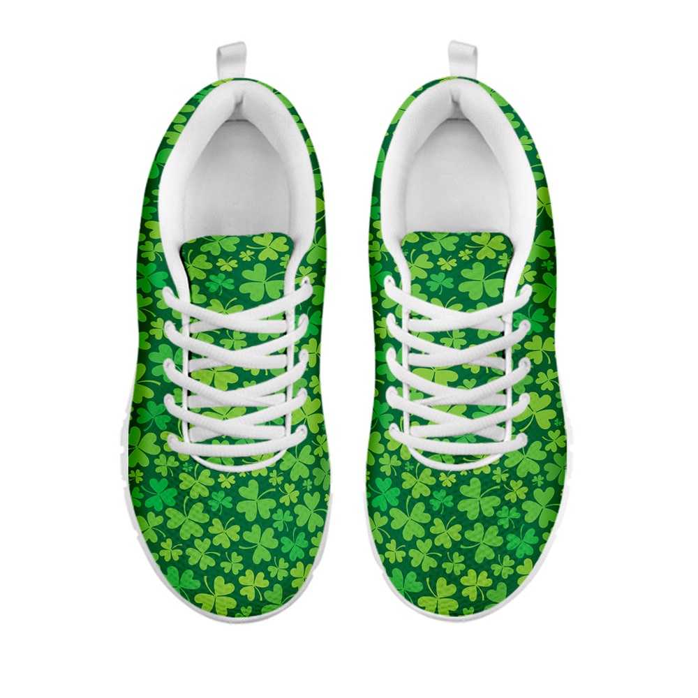 St Patrick s Day Shoes Shamrock Leaf St. Patrick s Day Print White Running Shoes St Patrick s Day Sneakers 2 xfptb4.jpg St Patrick s Day Shoes Shamrock Leaf St. Patrick s Day Print White Running Shoes St Patrick s Day Sneakers 2 xfptb4.jpg