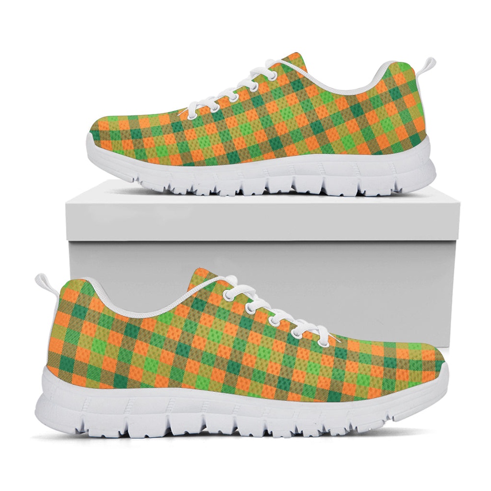 St Patrick s Day Shoes Shamrock Plaid Saint Patrick s Day Print White Running Shoes St Patrick s Day Sneakers 1 i2lxrz.jpg St Patrick s Day Shoes Shamrock Plaid Saint Patrick s Day Print White Running Shoes St Patrick s Day Sneakers 1 i2lxrz.jpg