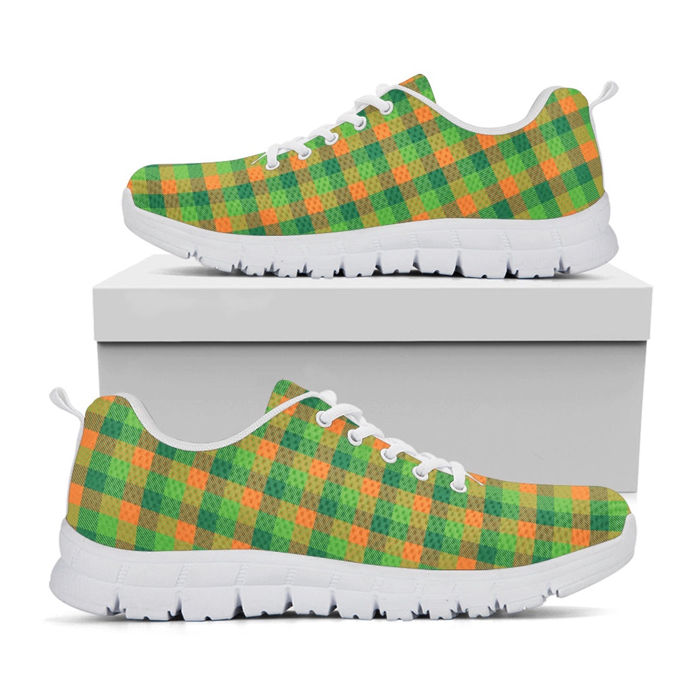 St Patrick s Day Shoes Shamrock Plaid St. Patrick s Day Print White Running Shoes St Patrick s Day Sneakers 1 lcmij5.jpg St Patrick s Day Shoes Shamrock Plaid St. Patrick s Day Print White Running Shoes St Patrick s Day Sneakers 1 lcmij5.jpg