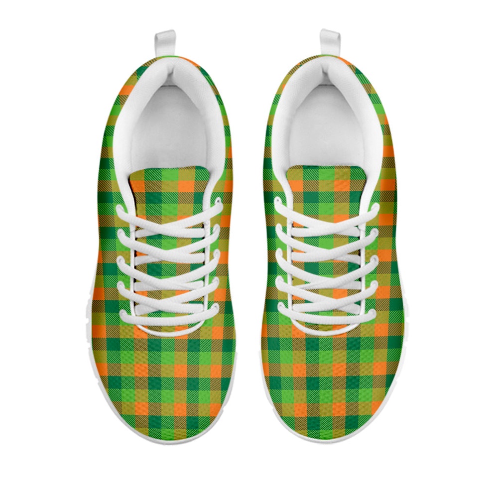 St Patrick s Day Shoes Shamrock Plaid St. Patrick s Day Print White Running Shoes St Patrick s Day Sneakers 2 gkwall.jpg St Patrick s Day Shoes Shamrock Plaid St. Patrick s Day Print White Running Shoes St Patrick s Day Sneakers 2 gkwall.jpg
