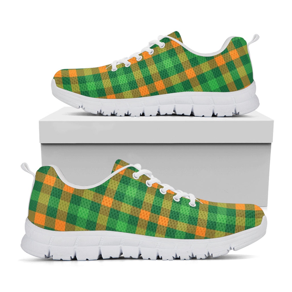 St Patrick s Day Shoes St. Patrick s Day Buffalo Check Print White Running Shoes St Patrick s Day Sneakers 1 irctbw.jpg St Patrick s Day Shoes St. Patrick s Day Buffalo Check Print White Running Shoes St Patrick s Day Sneakers 1 irctbw.jpg