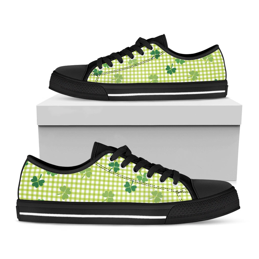 St Patrick s Day Shoes St. Patrick s Day Buffalo Plaid Print Black Low Top Shoes St Patrick s Day Sneakers 1 vl4pmf.jpg St Patrick s Day Shoes St. Patrick s Day Buffalo Plaid Print Black Low Top Shoes St Patrick s Day Sneakers 1 vl4pmf.jpg