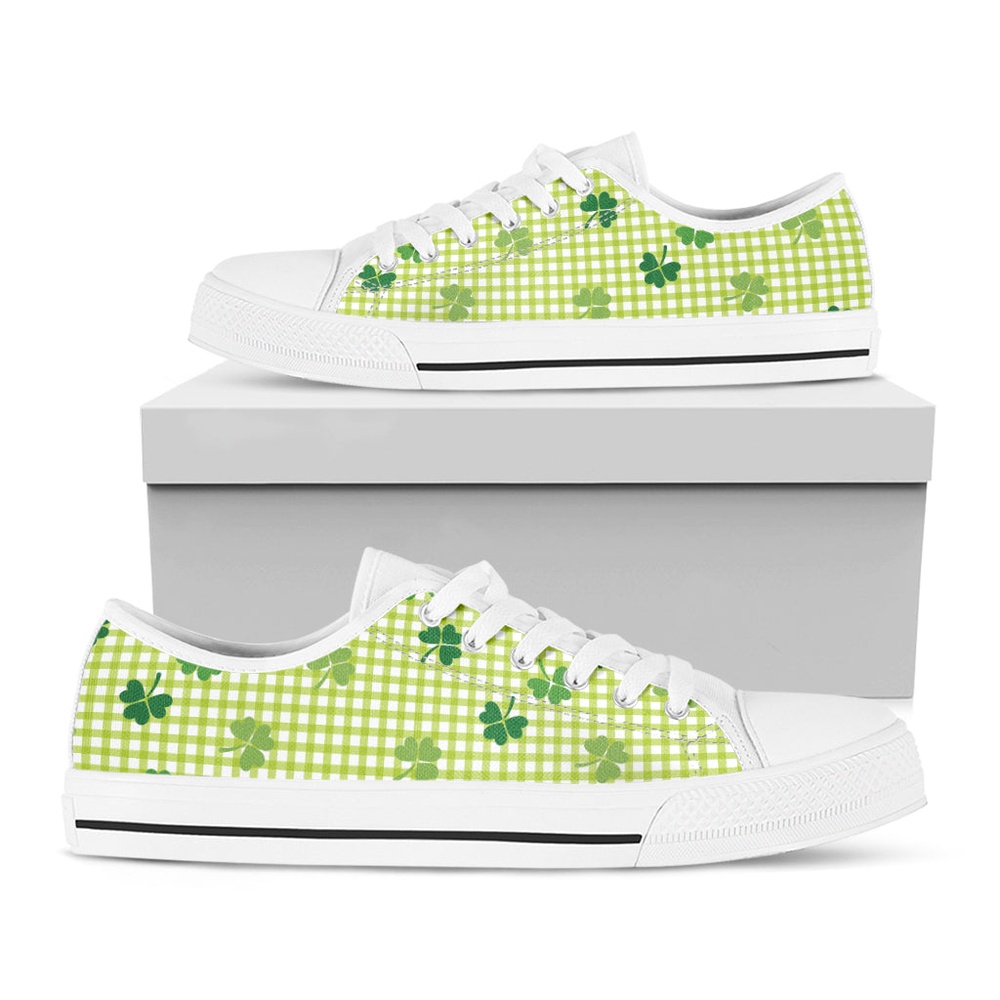 St Patrick s Day Shoes St. Patrick s Day Buffalo Plaid Print White Low Top Shoes St Patrick s Day Sneakers 1 cwvi8d.jpg St Patrick s Day Shoes St. Patrick s Day Buffalo Plaid Print White Low Top Shoes St Patrick s Day Sneakers 1 cwvi8d.jpg